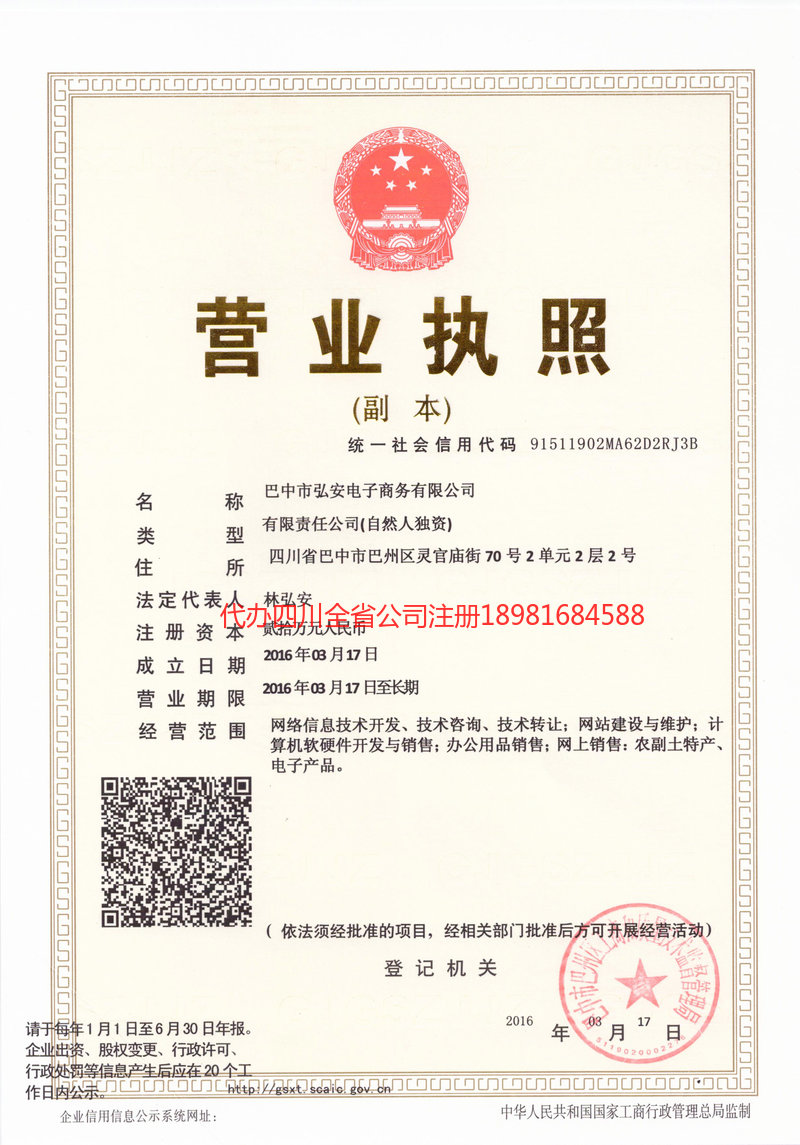 南部南部宏安电子商务有限公司
